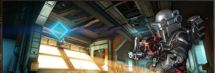 Interception mission, in-game